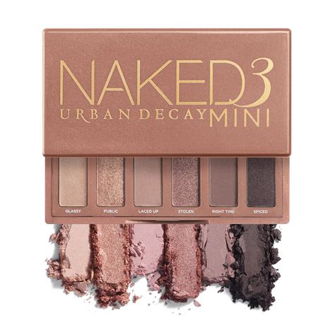 urban decay naked palette mini|Mini Naked3 Eyeshadow Palette .